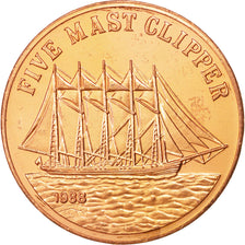 LAO, 10 Kip, 1988, KM #66, AU(55-58), Copper, 29.70