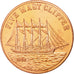 LAO, 10 Kip, 1988, KM #66, AU(55-58), Copper, 29.70