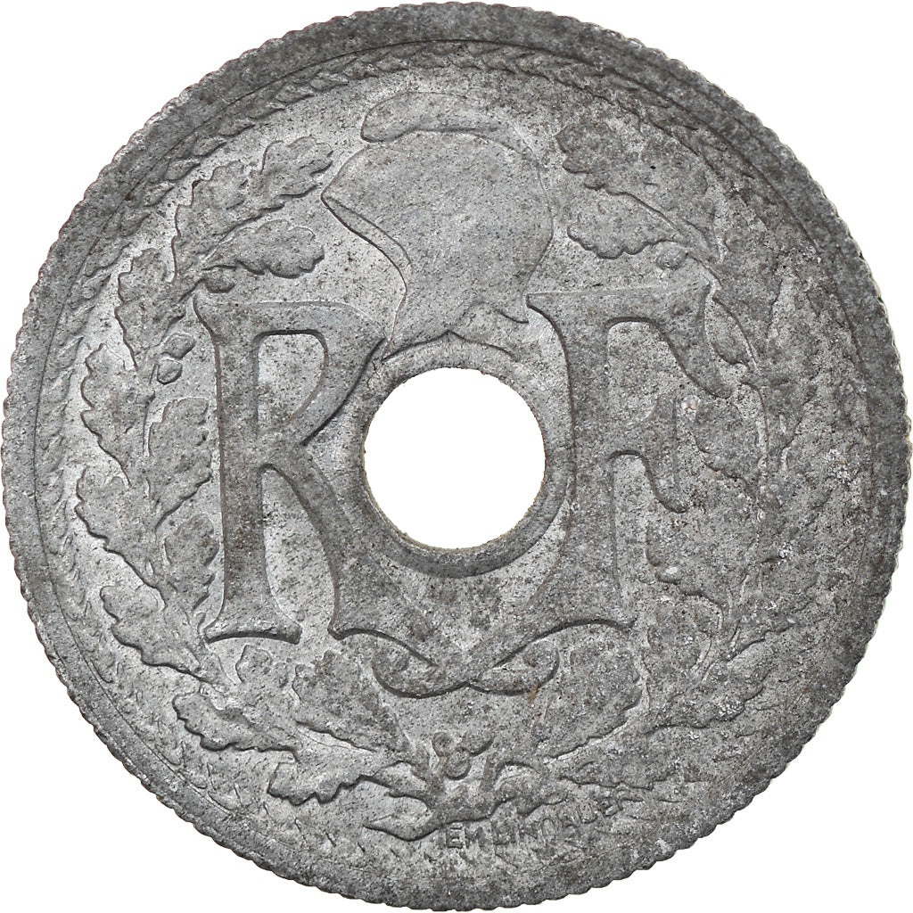 Coin, France, Lindauer, 10 Centimes, 1945, Beaumont - Le Roger, EF(40-45), Zinc