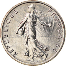 Coin, France, Semeuse, 1/2 Franc, 1980, Paris, MS(63), Nickel, KM:931.1