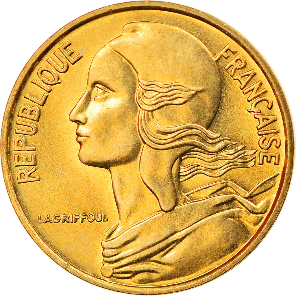 Moneda, Francia, Marianne, 5 Centimes, 1979, Paris, SC, Aluminio - bronce