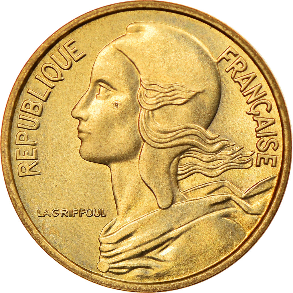 Monnaie, France, Marianne, 5 Centimes, 1967, Paris, SPL, Aluminum-Bronze