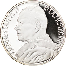Coin, Vatican, Jean-Paul II, La Crucifixion, 10000 Lire, 1998, Roma, MS(65-70)