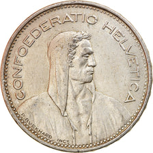 Coin, Switzerland, 5 Francs, 1965, Bern, EF(40-45), Silver, KM:40