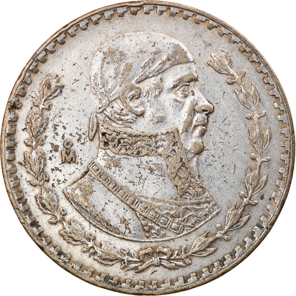 Coin, Mexico, Peso, 1959, Mexico City, VF(30-35), Silver, KM:459