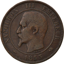 Monnaie, France, Napoleon III, Napoléon III, 10 Centimes, 1853, Rouen, TB