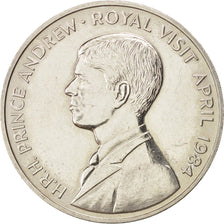 Ile de l'Ascension, Elisabeth II, 50 Pence Prince Andrew 1984, KM 6