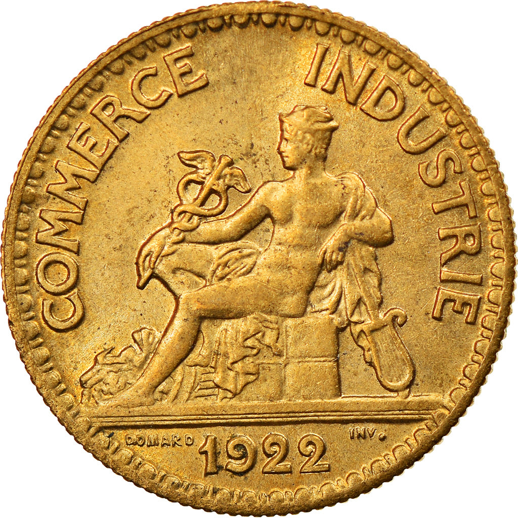 Monnaie, France, Chambre de commerce, 50 Centimes, 1922, Paris, SPL