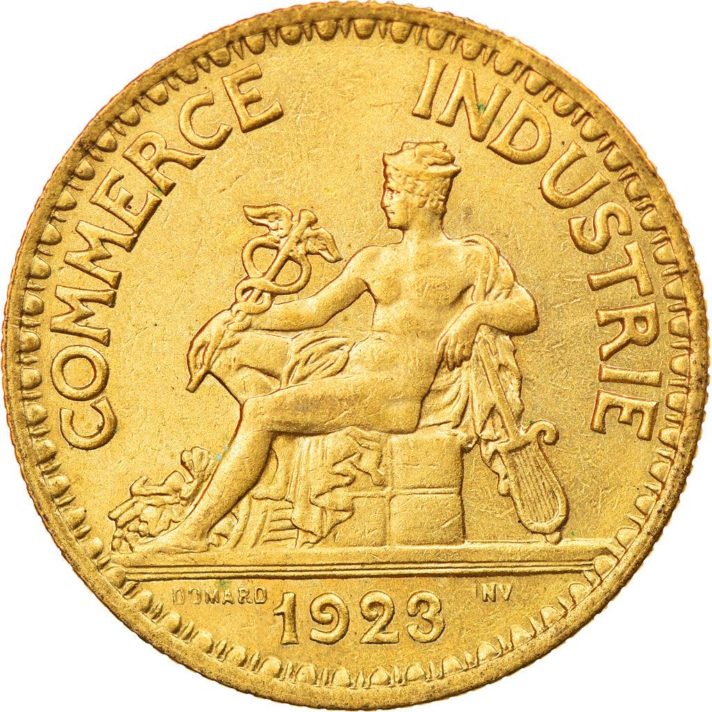Moneta, Francia, Chambre de commerce, 2 Francs, 1923, Paris, SPL