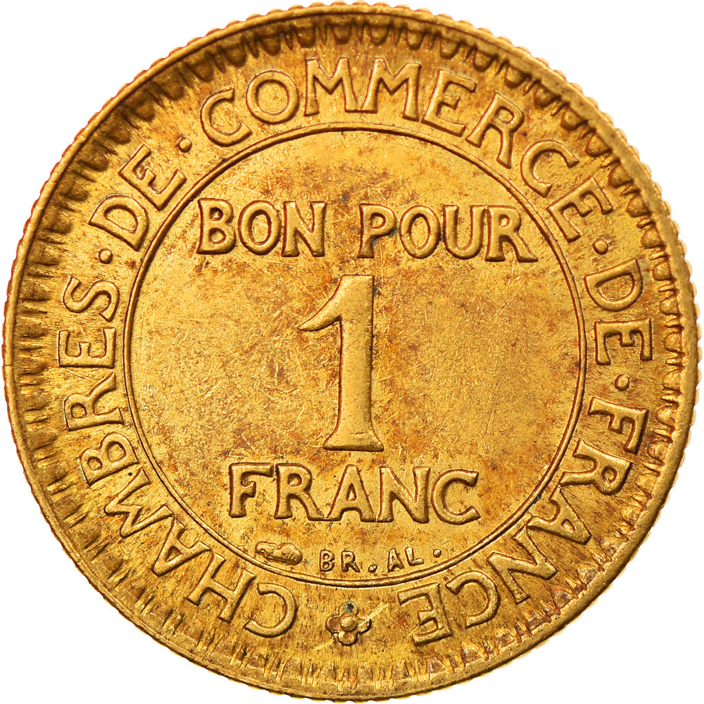 Coin, France, Chambre de commerce, Franc, 1923, Paris, MS(60-62)