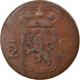 Monnaie, NETHERLANDS EAST INDIES, SUMATRA, ISLAND OF, 1/2 Stuiver, 1820