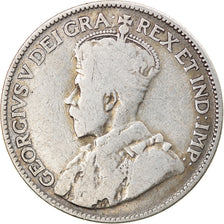 Monnaie, Canada, George V, 25 Cents, 1919, Royal Canadian Mint, Ottawa, B+