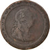 Coin, Great Britain, George III, Penny, 1797, F(12-15), Copper, KM:618