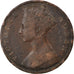 Moneta, Hong Kong, Victoria, Cent, 1875, B+, Bronzo, KM:4.1