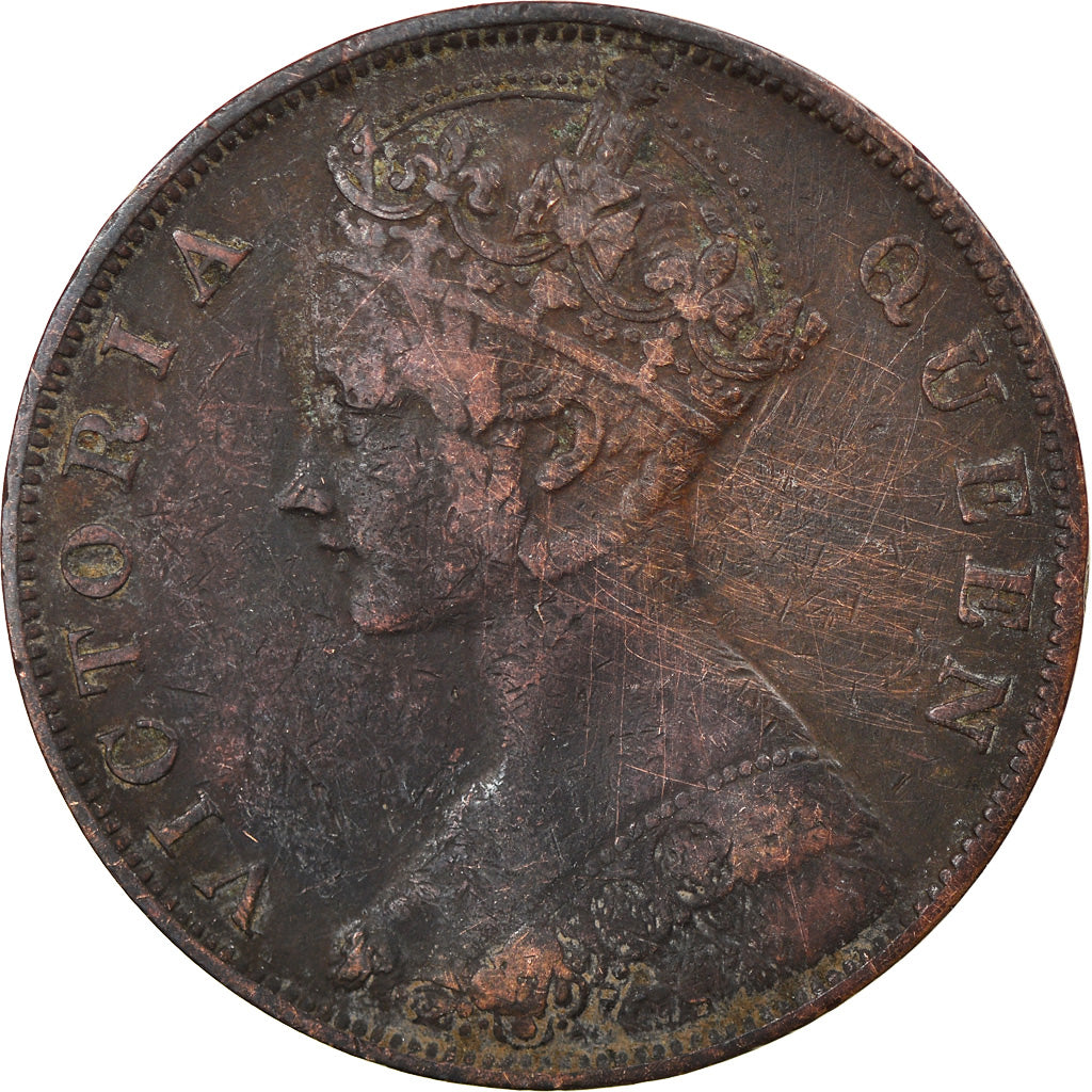 Münze, Hong Kong, Victoria, Cent, 1875, SGE+, Bronze, KM:4.1
