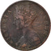 Münze, Hong Kong, Victoria, Cent, 1875, SGE+, Bronze, KM:4.1