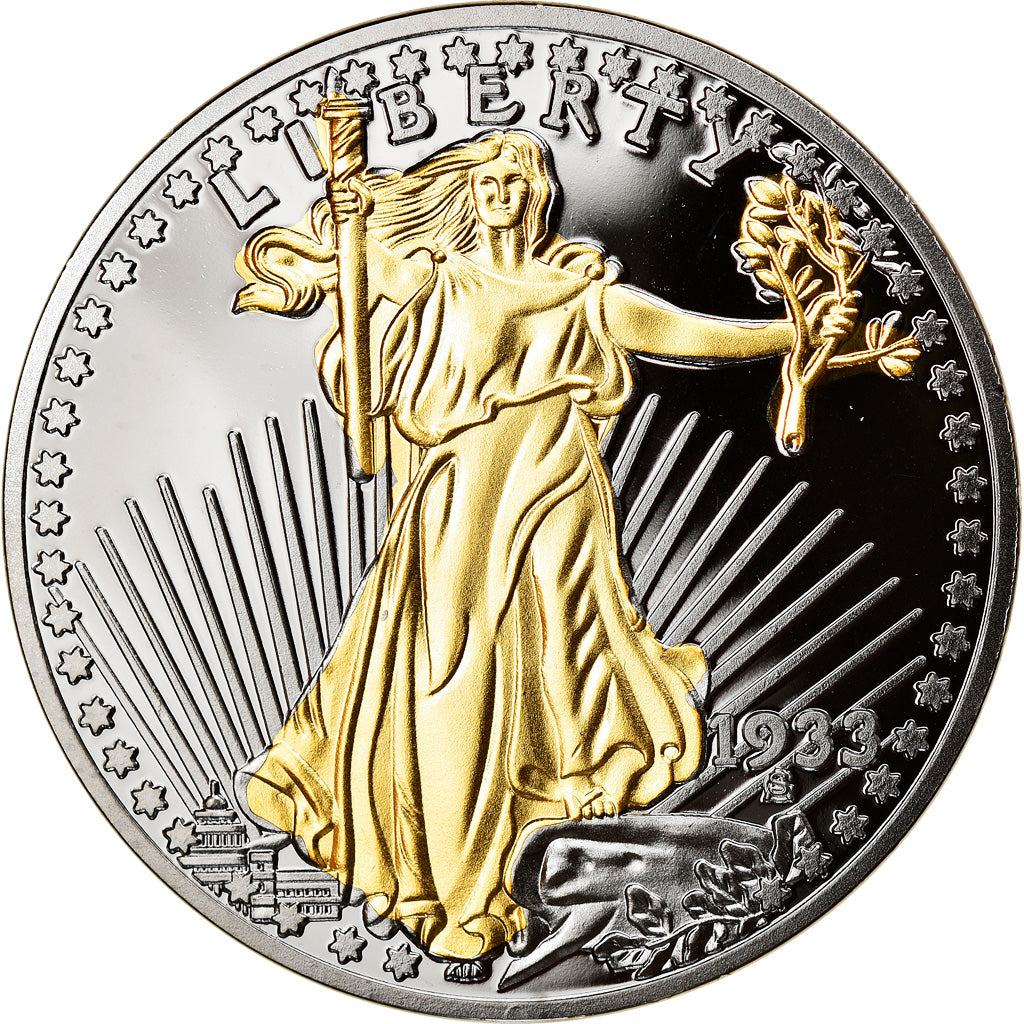 United States, Medal, Copy Twenty Dollars, Liberty, 2017, MS(65-70)