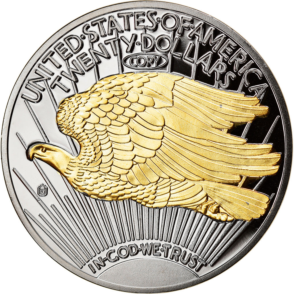 United States, Medal, Copy Twenty Dollars, Liberty, 2017, MS(65-70)