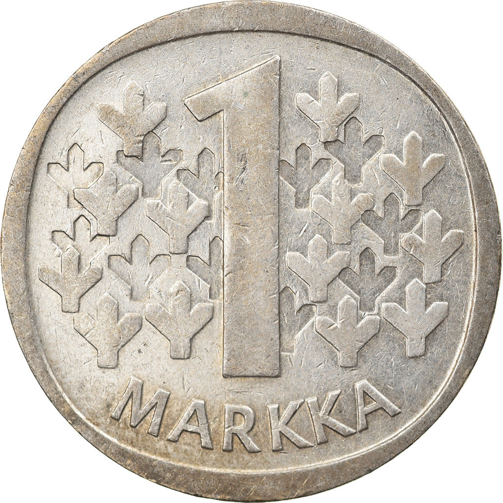 Munten, Finland, Markka, 1965, ZF, Zilver, KM:49