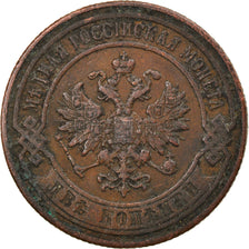 Coin, Russia, Nicholas II, 2 Kopeks, 1901, Saint-Petersburg, EF(40-45), Copper
