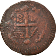 Coin, Colombia, 1/4 Réal, 1820, VF(30-35), Copper, KM:B4