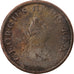 Coin, Ireland, 1/2 Penny, 1805, VG(8-10), Copper, KM:147.1
