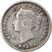 Coin, Canada, Victoria, 5 Cents, 1882, Royal Canadian Mint, VF(30-35), Silver