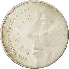 Coin, Netherlands, Beatrix, 50 Gulden, 1991, EF(40-45), Silver, KM:215