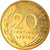 Moneta, Francja, Marianne, 20 Centimes, 1976, Paris, MS(63), Aluminium-Brąz