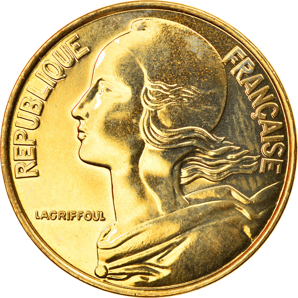 Coin, France, Marianne, 20 Centimes, 2001, Paris, MS(63), Aluminum-Bronze