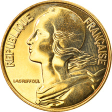 Coin, France, Marianne, 20 Centimes, 2001, Paris, MS(63), Aluminum-Bronze
