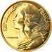 Coin, France, Marianne, 20 Centimes, 2001, Paris, MS(63), Aluminum-Bronze