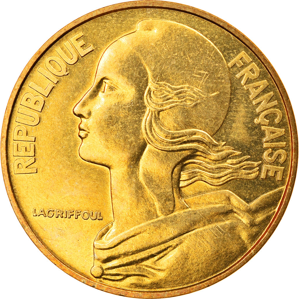 Coin, France, Marianne, 20 Centimes, 1981, Paris, MS(63), Aluminum-Bronze