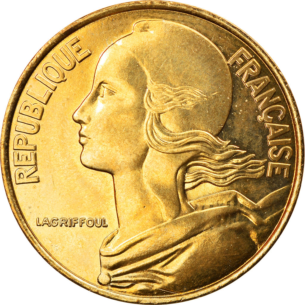 Moneda, Francia, Marianne, 20 Centimes, 1998, Paris, SC, Aluminio - bronce