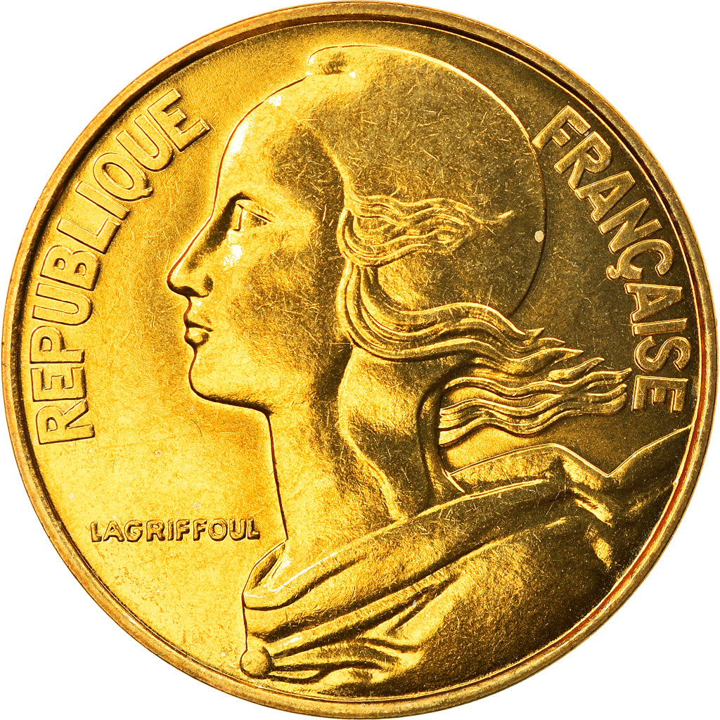 Münze, Frankreich, Marianne, 20 Centimes, 1986, Paris, UNZ, Aluminum-Bronze