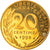 Monnaie, France, Marianne, 20 Centimes, 1998, Paris, BE, SPL, Aluminum-Bronze