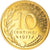 Munten, Frankrijk, Marianne, 10 Centimes, 1977, Paris, UNC-, Aluminum-Bronze