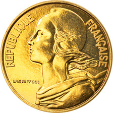 Coin, France, Marianne, 10 Centimes, 1993, Paris, Frappe médaille, MS(63)