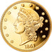 USA, Medal, Copy Twenty Dollars Liberty Head, 2003, MS(65-70), Pokryte Miedź-
