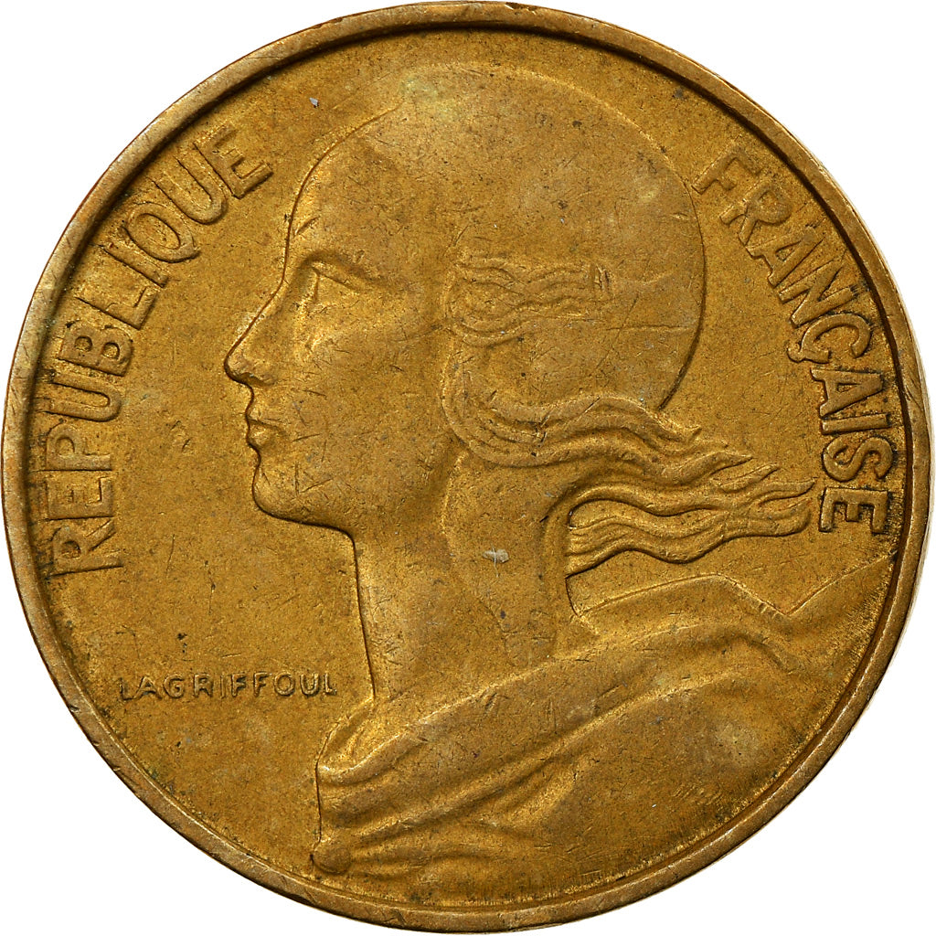 Coin, France, Marianne, 10 Centimes, 1962, Paris, EF(40-45), Aluminum-Bronze