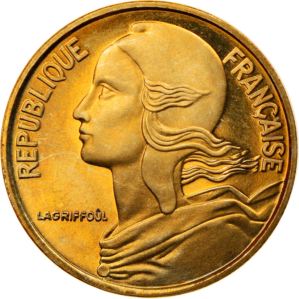 Münze, Frankreich, Marianne, 5 Centimes, 1993, Paris, BE, UNZ, Aluminum-Bronze