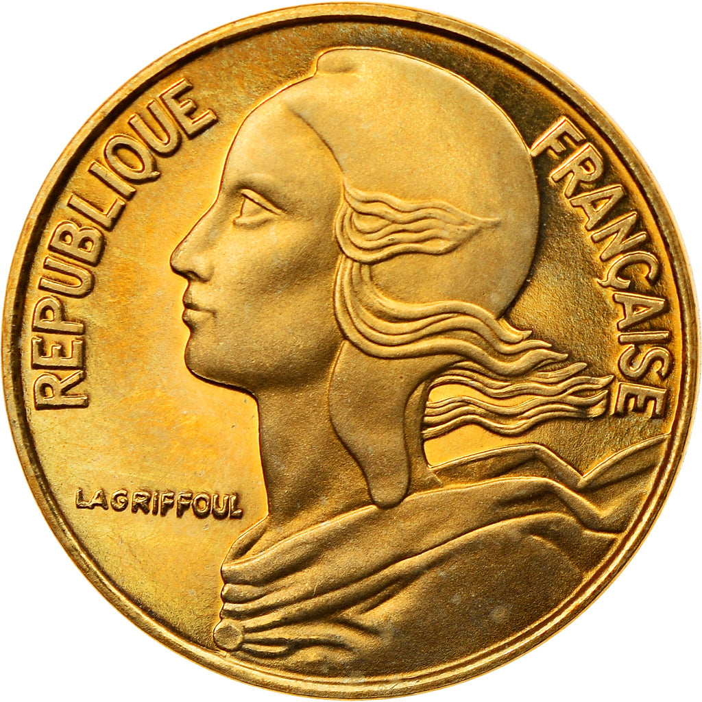 Münze, Frankreich, Marianne, 5 Centimes, 1992, Paris, BE, UNZ, Aluminum-Bronze