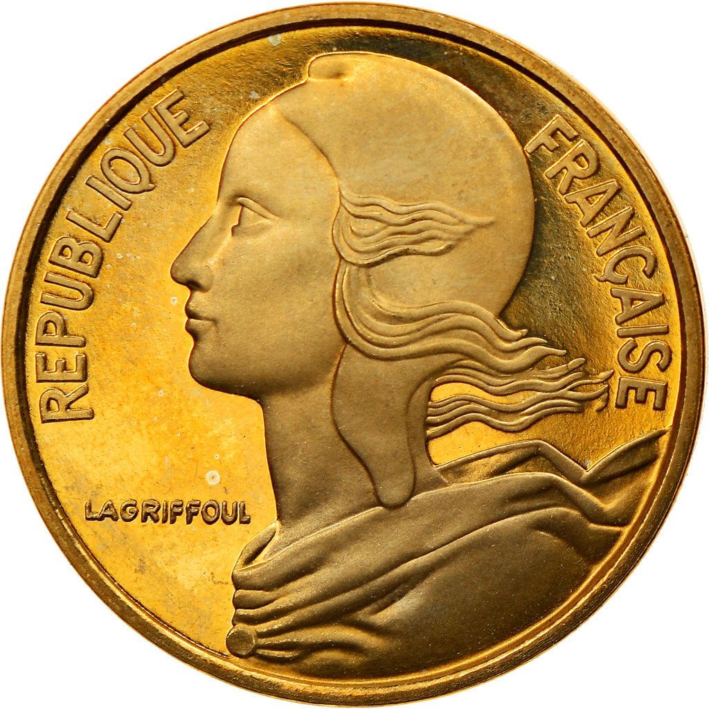 Münze, Frankreich, Marianne, 5 Centimes, 1994, Paris, BE, UNZ, Aluminum-Bronze