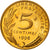 Coin, France, Marianne, 5 Centimes, 1996, Paris, BE, MS(63), Aluminum-Bronze