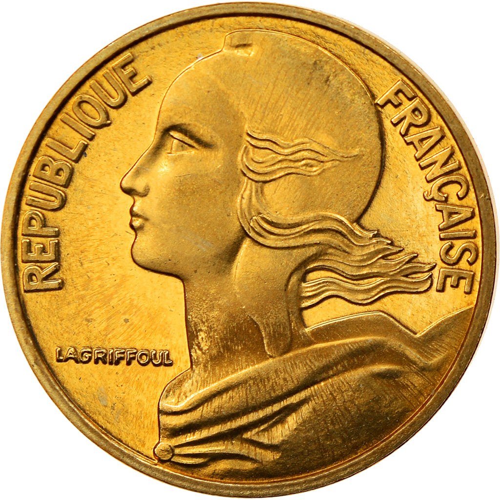 Münze, Frankreich, Marianne, 5 Centimes, 2001, Paris, BE, UNZ, Aluminum-Bronze