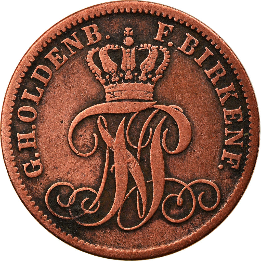 Coin, German States, BIRKENFELD, Paul Friedrich August, 3 Pfennige, 1858