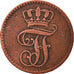 Coin, German States, MECKLENBURG-SCHWERIN, Friedrich Franz II, 3 Pfennig