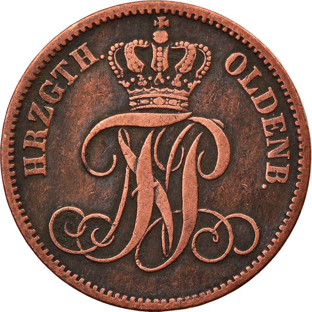 Coin, German States, OLDENBURG, Nicolaus Friedrich Peter, 3 Schwaren, 3 Pfennig