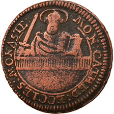 Coin, German States, MUNSTER, 4 Pfennig, 1787, VF(30-35), Copper, KM:446