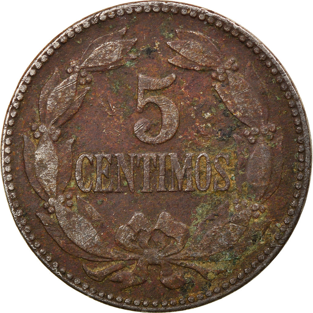 Munten, Venezuela, 5 Centimos, 1946, Philadelphia, FR+, Copper-nickel, KM:29a